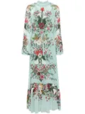 FARM Rio Beauty Bouquet maxi dress - Blue