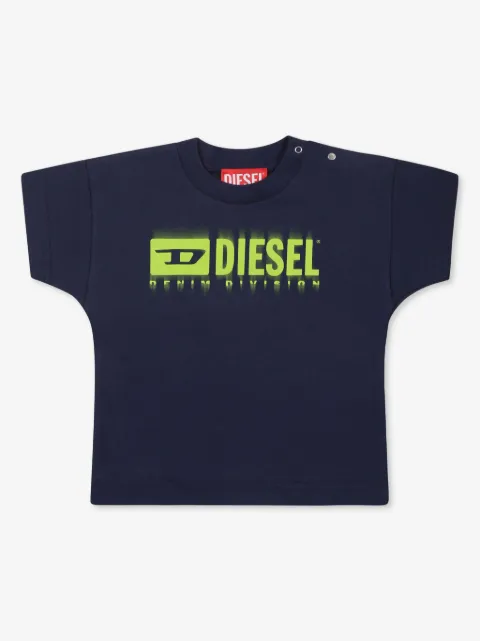 Diesel Kids logo-print T-shirt