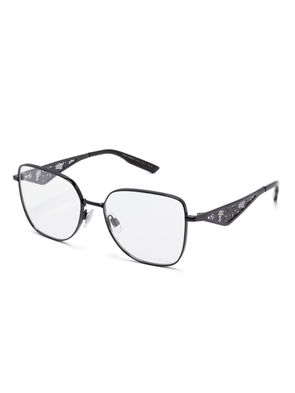 Dolce & Gabbana Eyewear Bril met vierkant montuur - Zwart