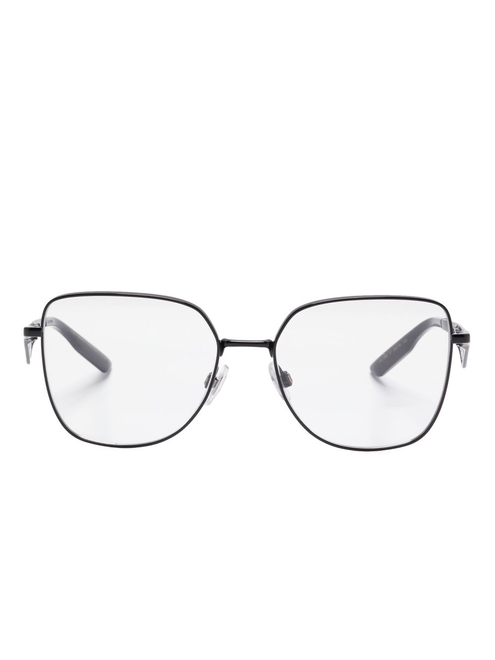 square-frame glasses