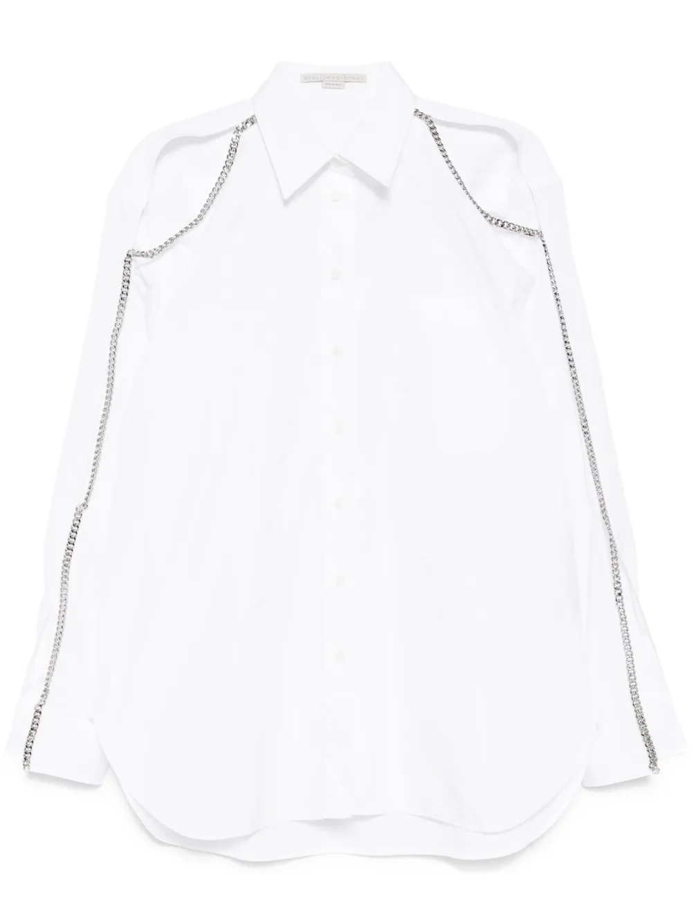 falabella chain detail shirt