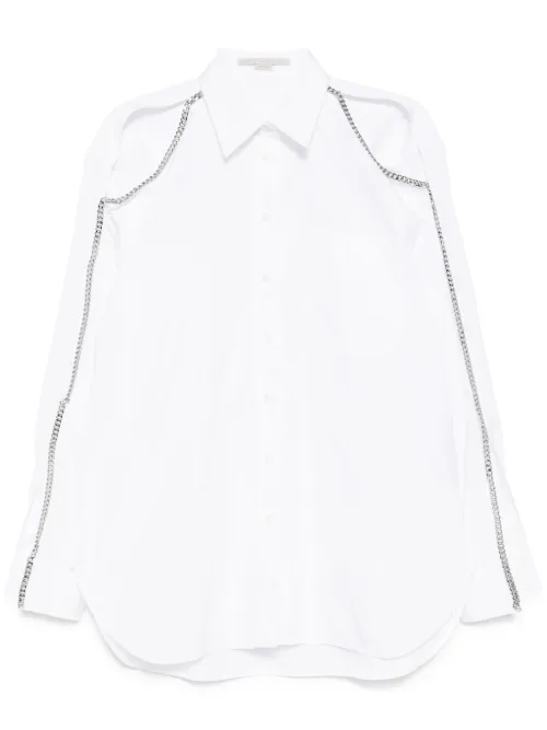 Chemise à détail de chaîne signature - Stella McCartney - Modalova