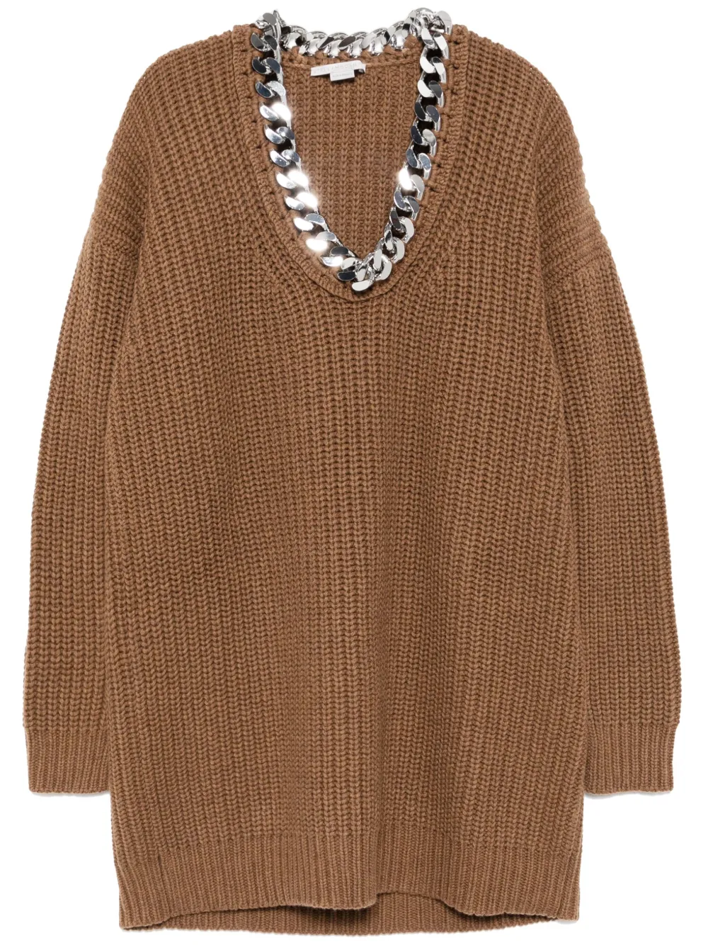 Stella McCartney Falabella trui met ketting Bruin