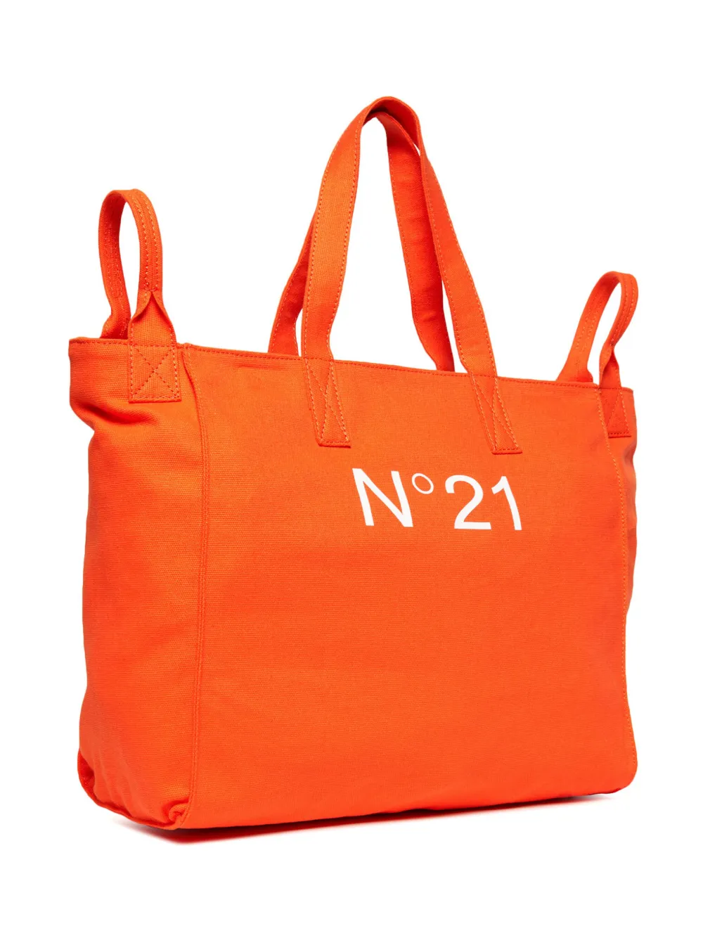 N°21 LOGO-PRINT TOTE BAG