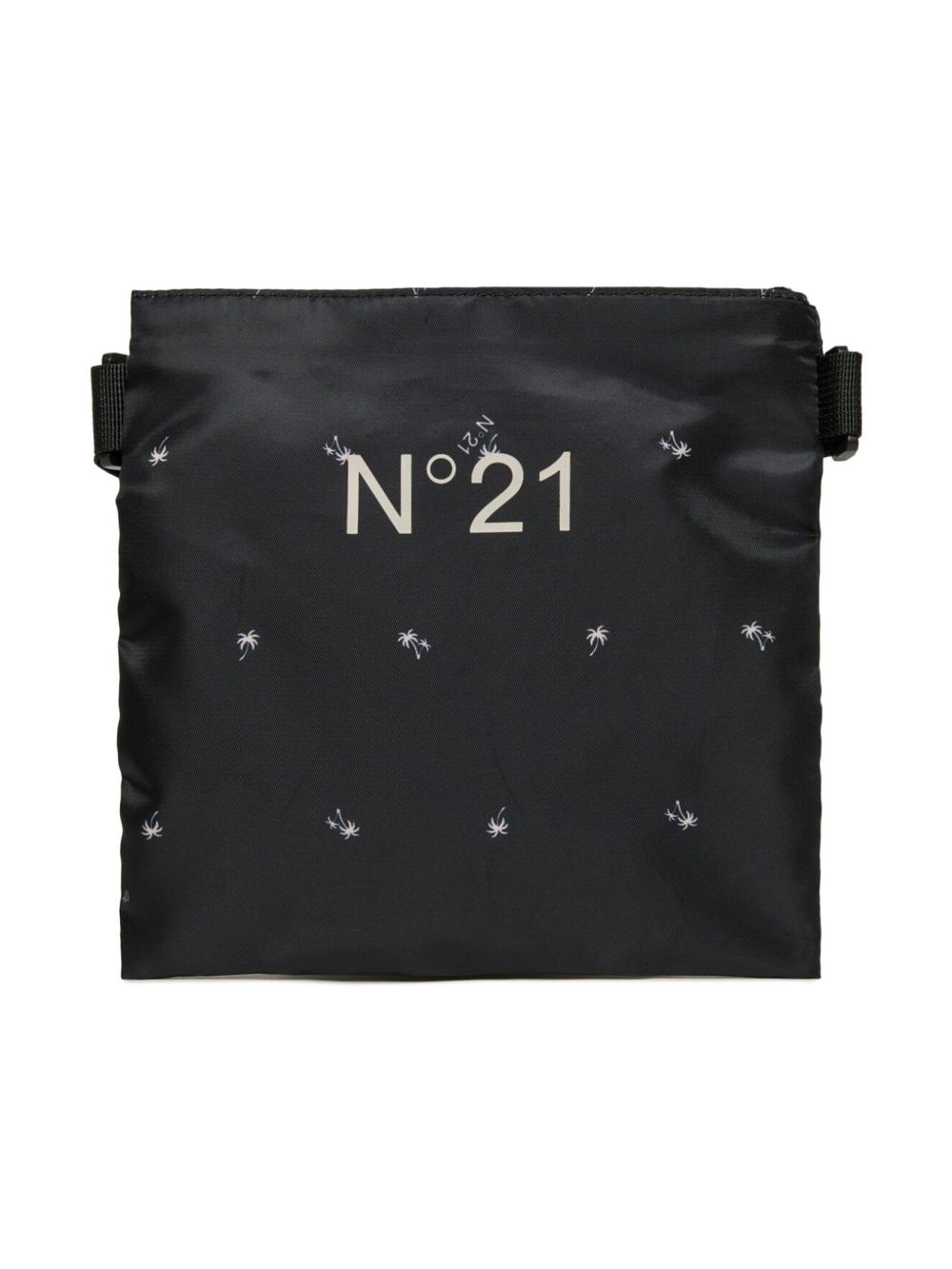 Nº21 Kids logo-print bag - Black