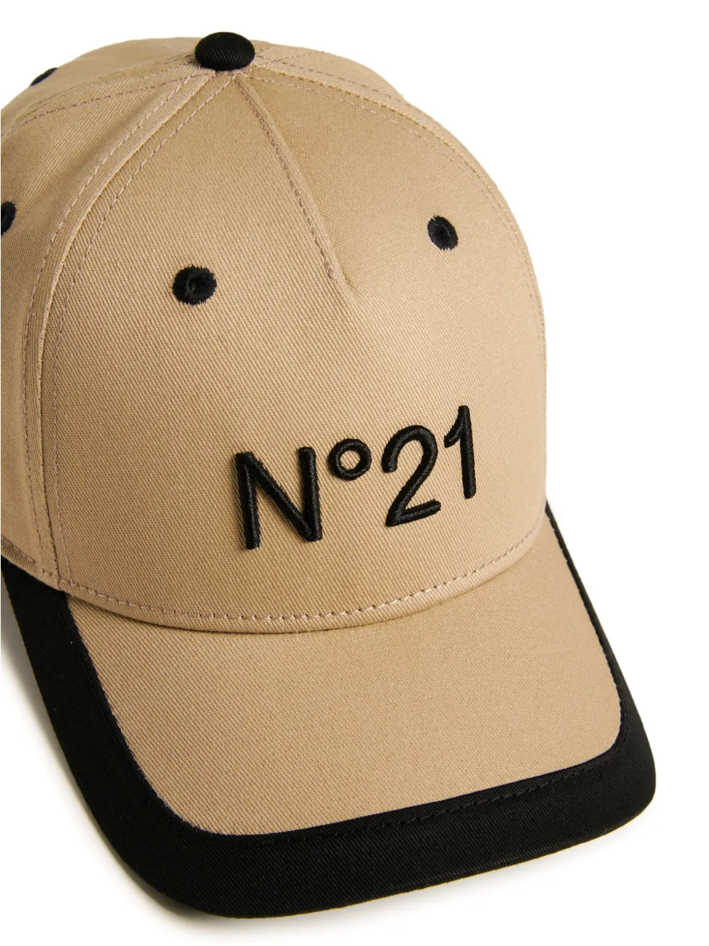 N°21 LOGO-EMBROIDERED BASEBALL CAP