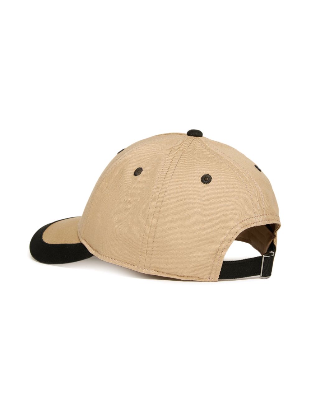 Nº21 Kids logo-embroidered baseball cap - Neutrals