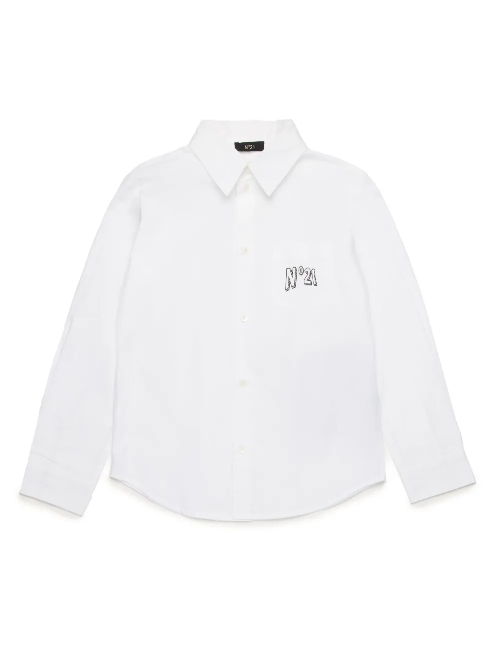 Nº21 Kids printed shirt | White | Image 1