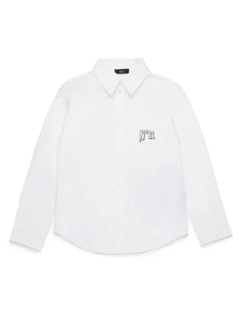 Nº21 Kids Camisa com estampa
