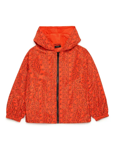 Nº21 Kids logo-print jacket