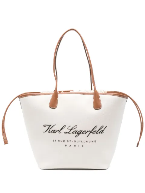 Karl Lagerfeld medium Hotel Karl tote bag