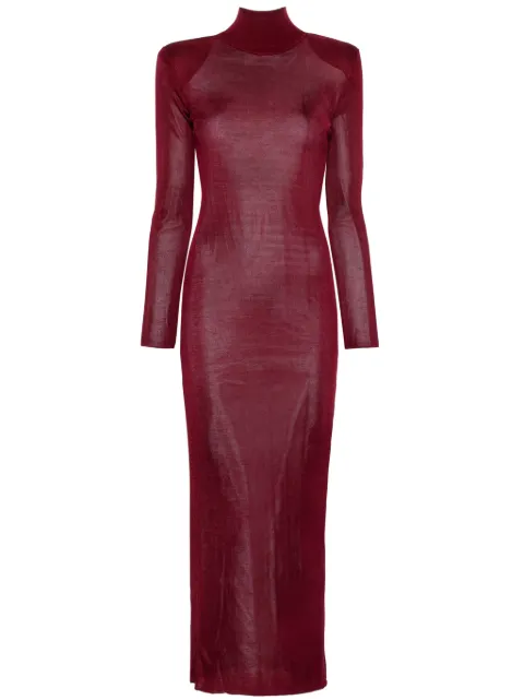 Self-Portrait knitted maxi dress