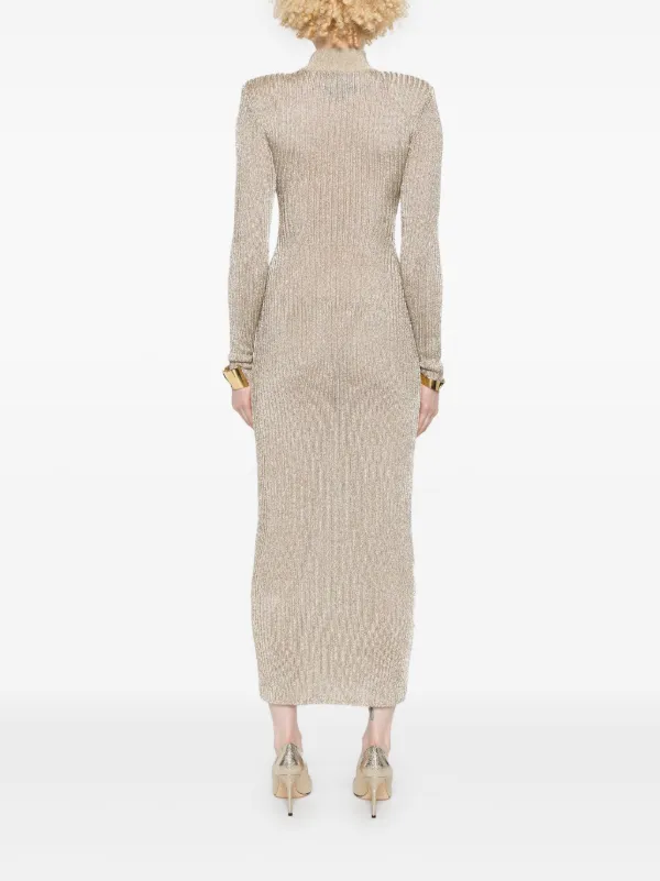 ワンピース SELF PORTRAIT LUREX KNIT MAXI DRESS AW25-903M-GD_1.jpg?v=1750085805