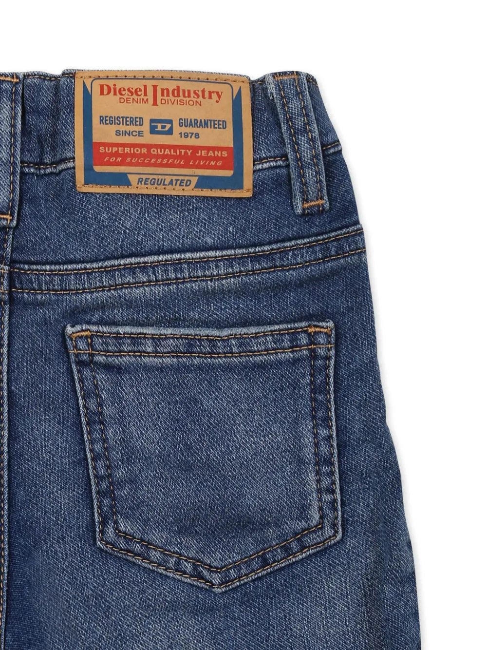 Diesel Kids Spijkershorts Blauw