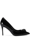 Kurt Geiger London 85mm Belgravia Eagle Court pumps - Black