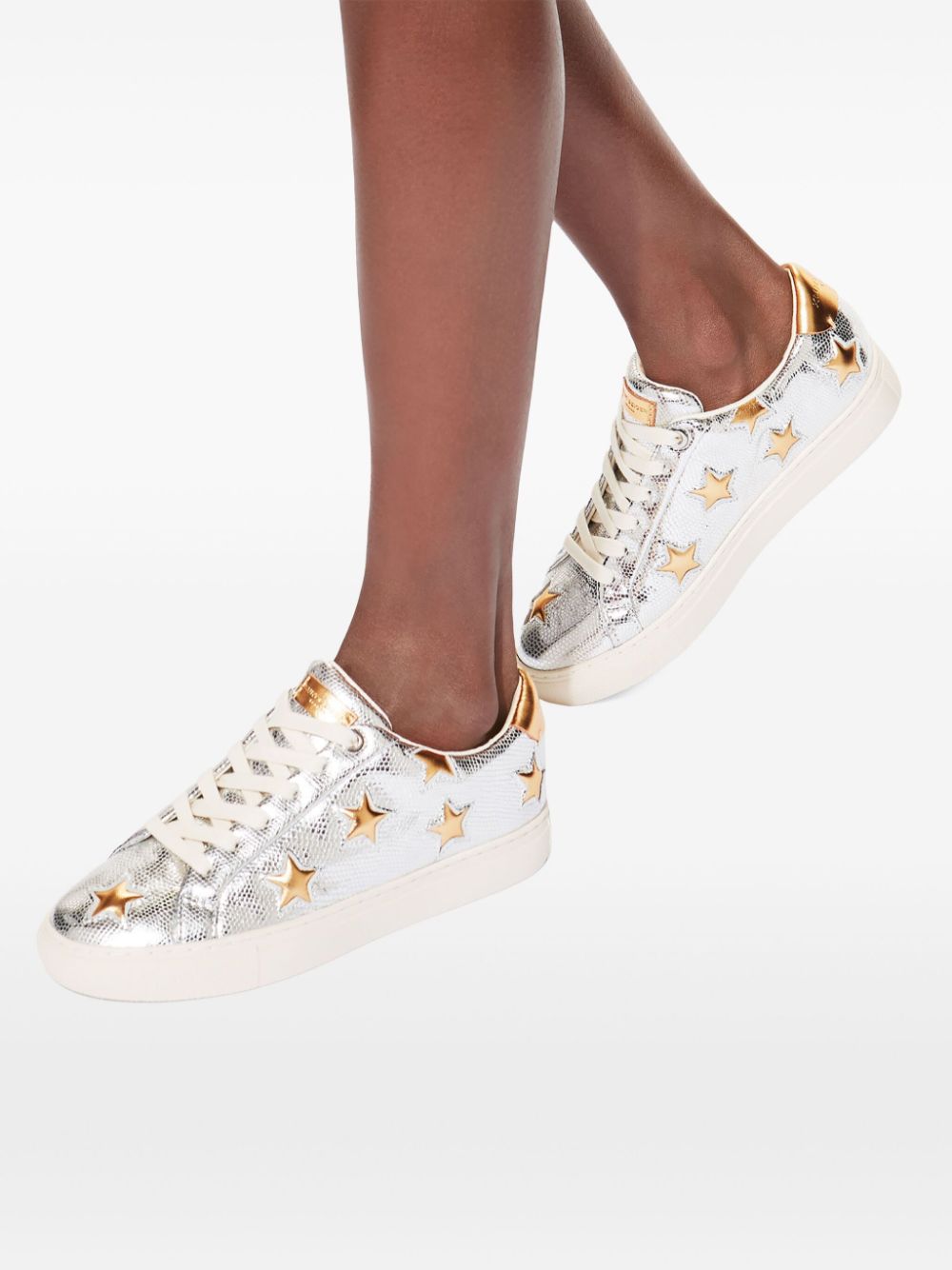 Kurt Geiger London Lane Star sneakers Zilver