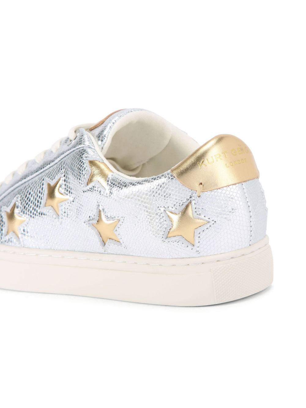 Kurt Geiger London Lane Star sneakers Zilver