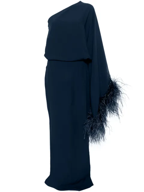 Taller Marmo Feathered Eternity maxi dress TMPA2524 - 0