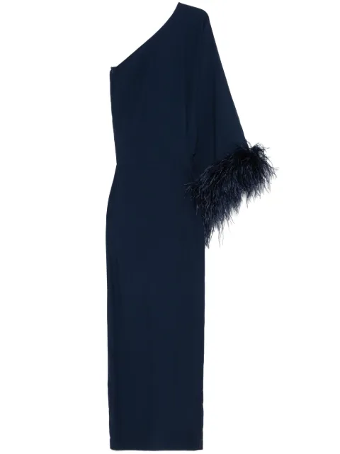 Taller Marmo Feathered Eternity maxi dress