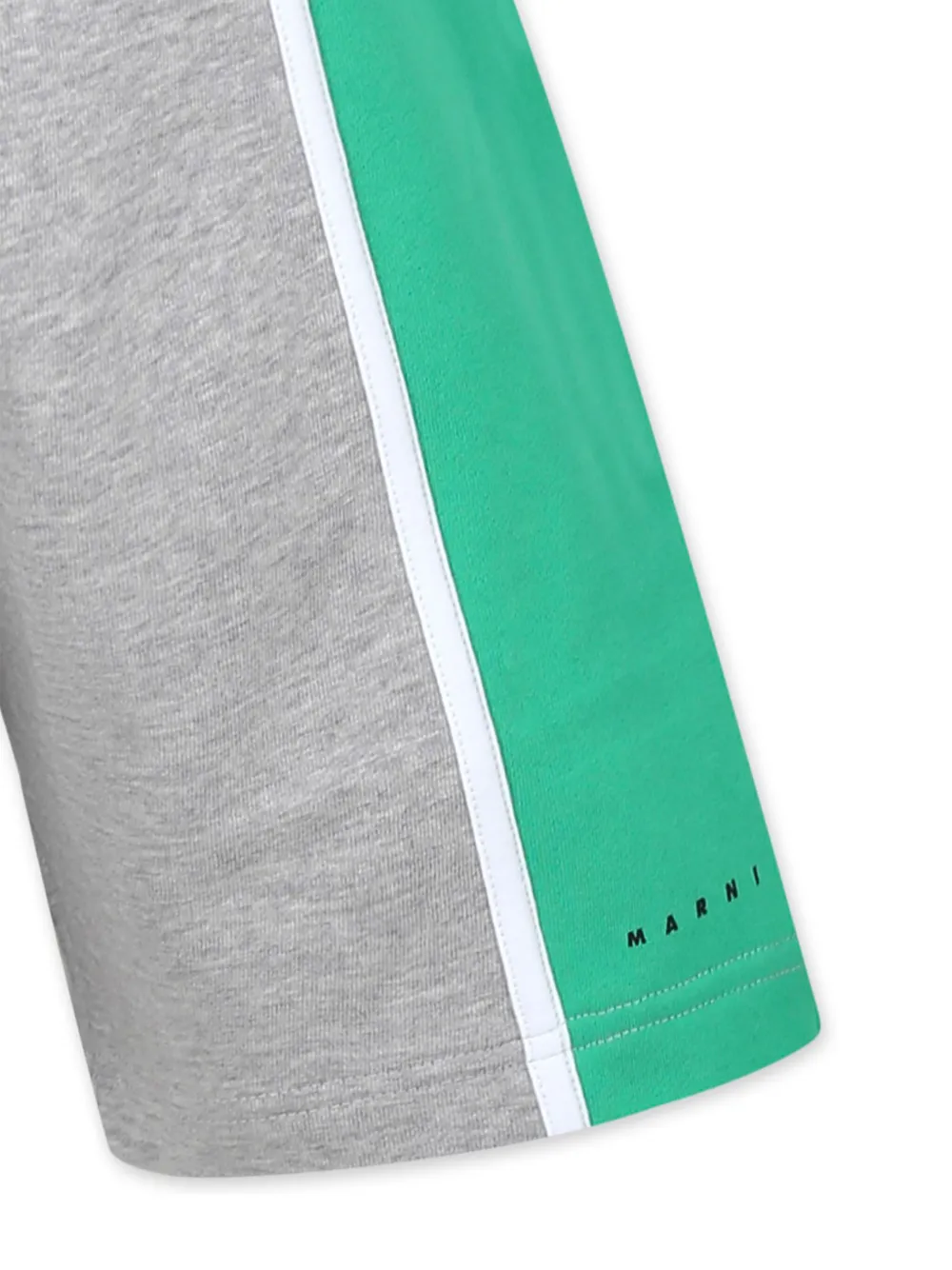 Marni Kids Katoenen trainingsshorts Grijs