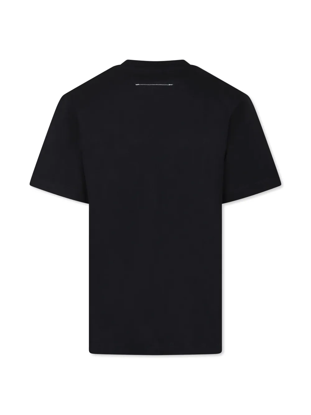 MM6 Maison Margiela Kids T-shirt met logoprint Zwart