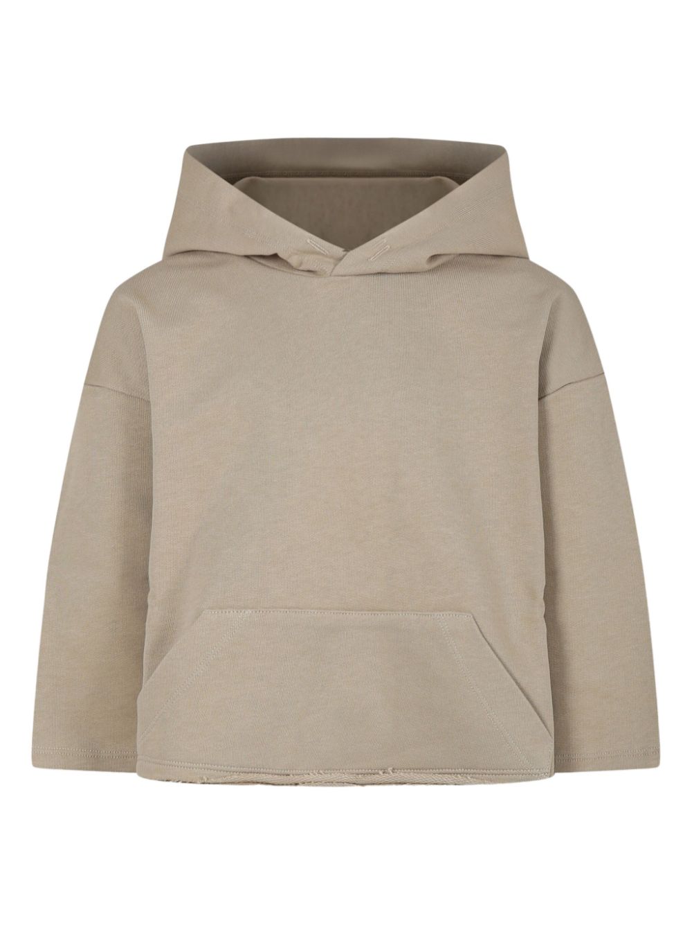 MM6 Maison Margiela Kids Katoenen hoodie Beige