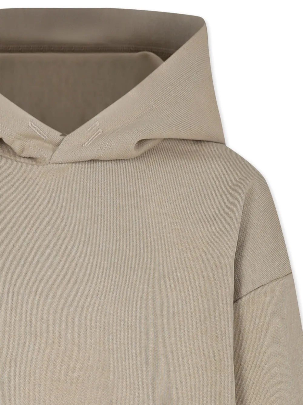 MM6 Maison Margiela Kids Katoenen hoodie Beige
