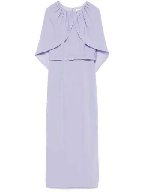 Roland Mouret vestido midi estilo capa