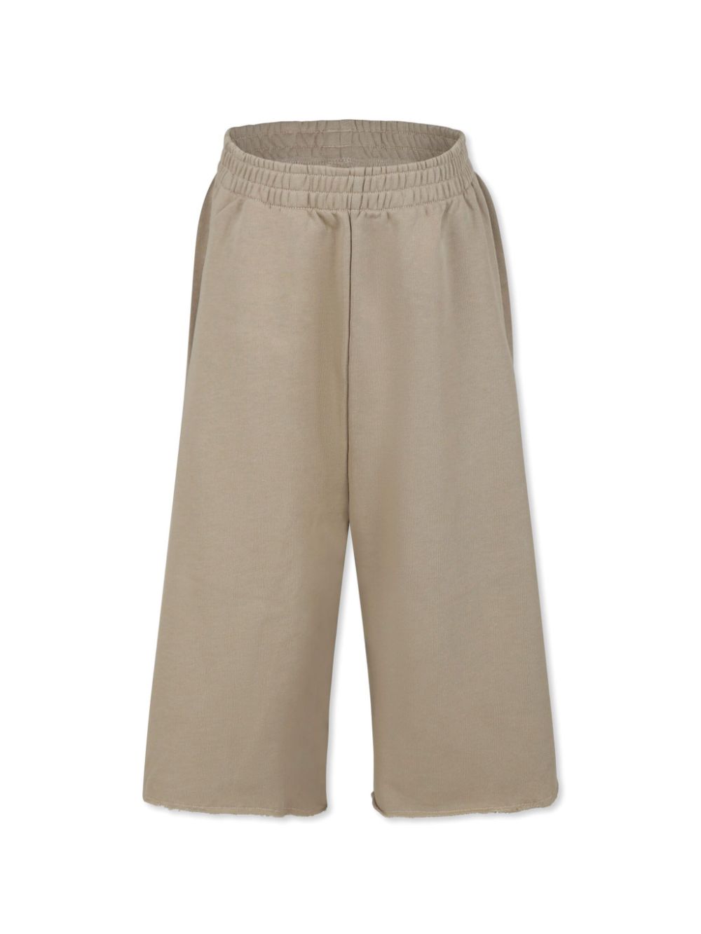 MM6 Maison Margiela Kids Knielange shorts met elastische taille Beige