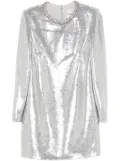 Roland Mouret embellished sequin mini dress - Silver