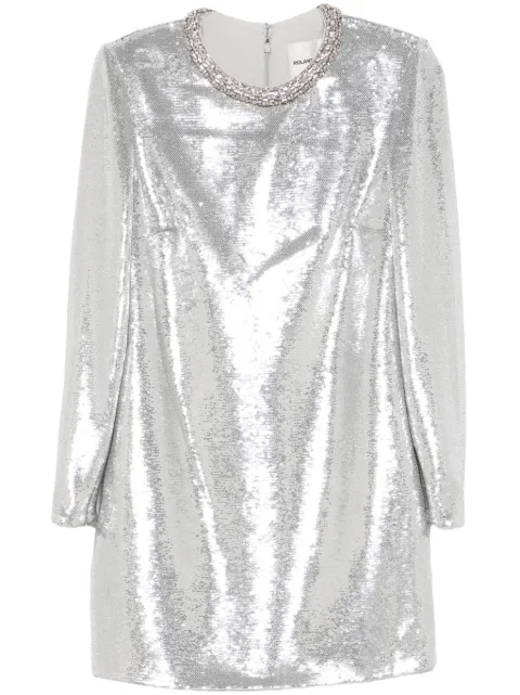 Roland Mouret embellished sequin mini dress RMRS25082SS - 0