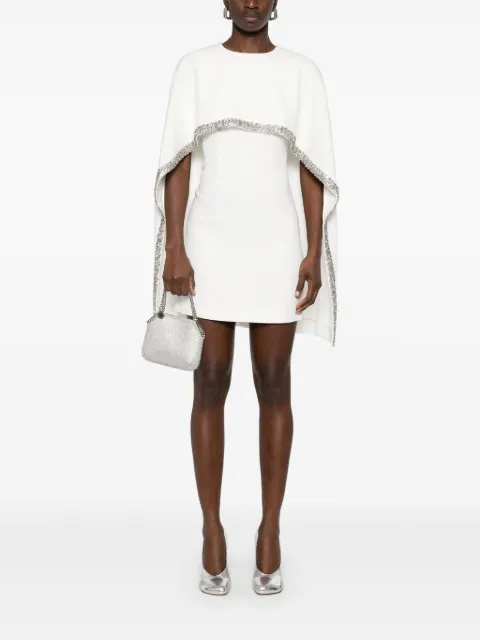 Roland Mouret embellished cape mini dress RMRS25074SW - 1