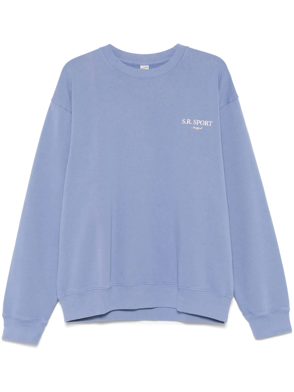 Sporty & Rich Wimbledon sweatshirt Blauw