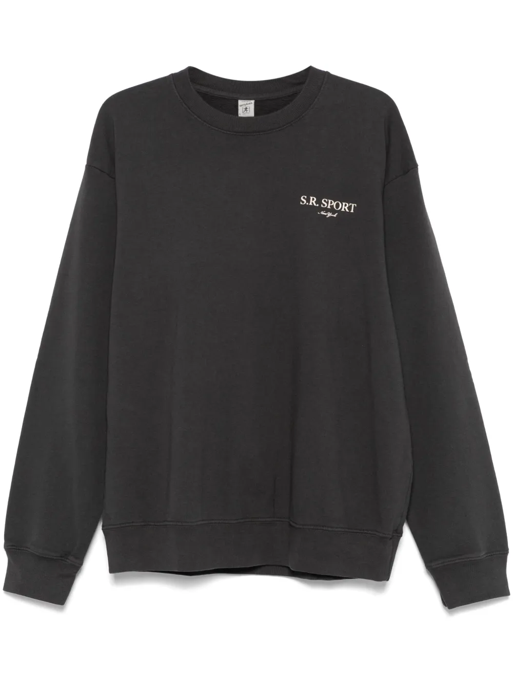 Sporty & Rich Wimbledon sweater Zwart