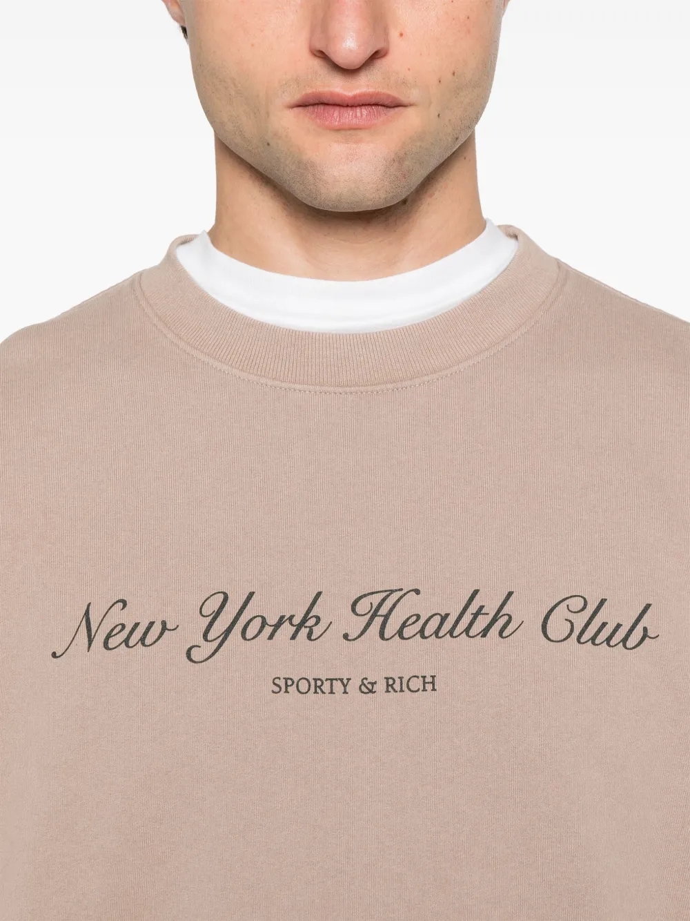 SPORTY AND RICH NY HEALTH CLUB SWEATSHIRT