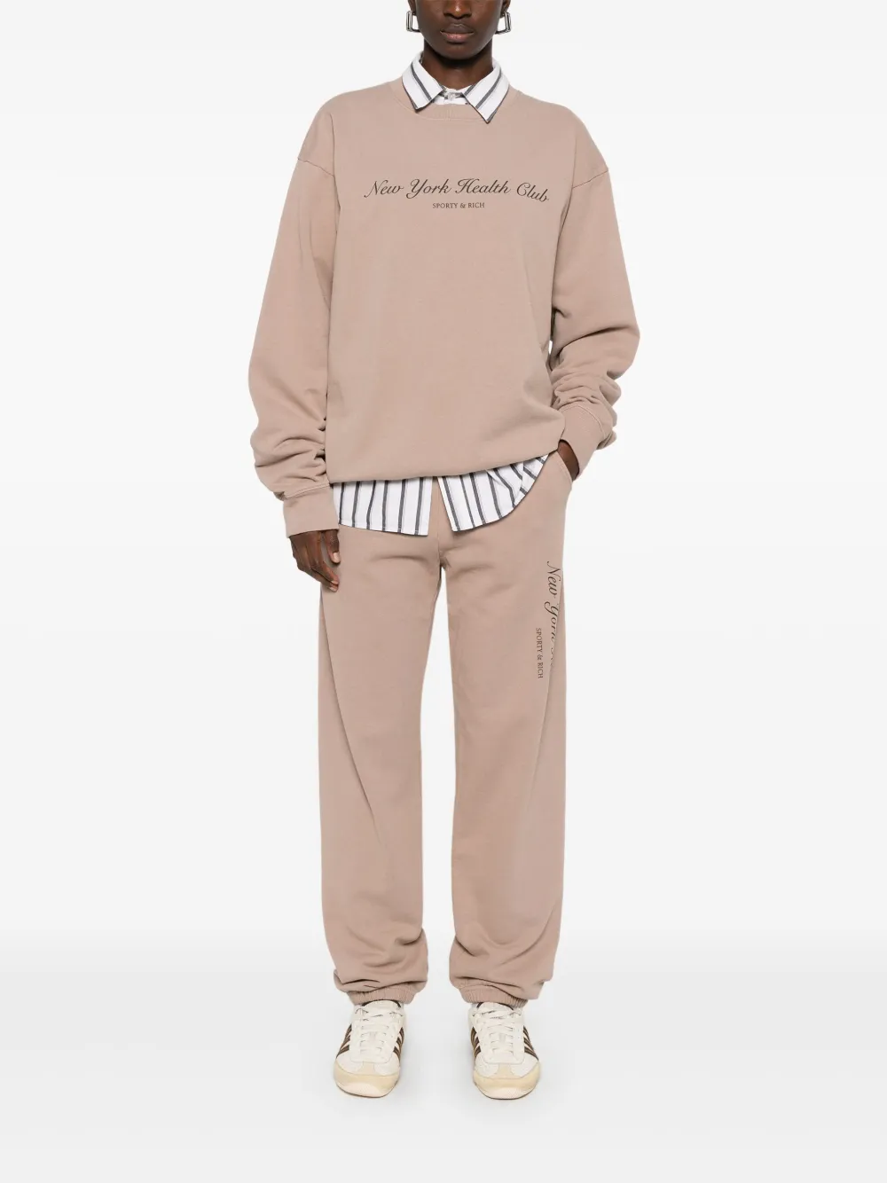 SPORTY AND RICH NY HEALTH CLUB SWEATSHIRT