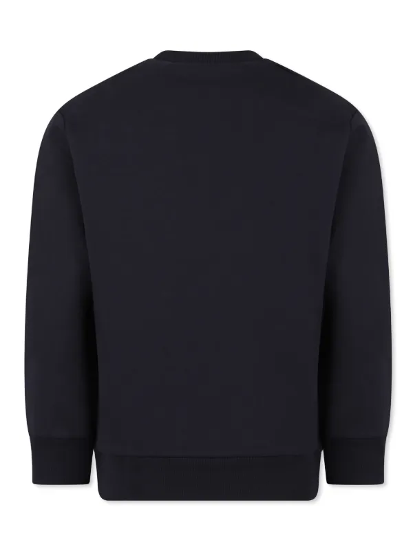 Marni Kids logo-print Sweatshirt | Blue | FARFETCH