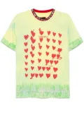Givenchy graphic-print T-shirt - Green
