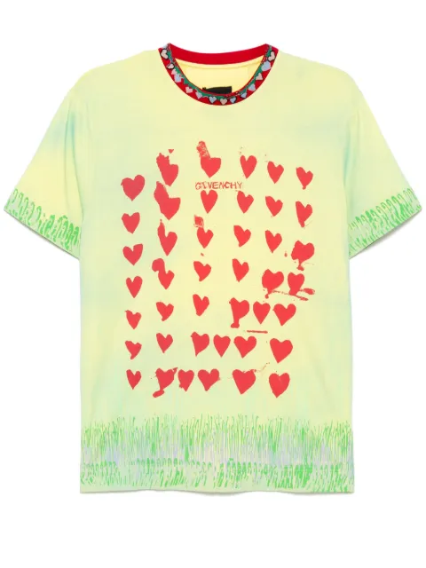 Givenchy playera con estampado gráfico