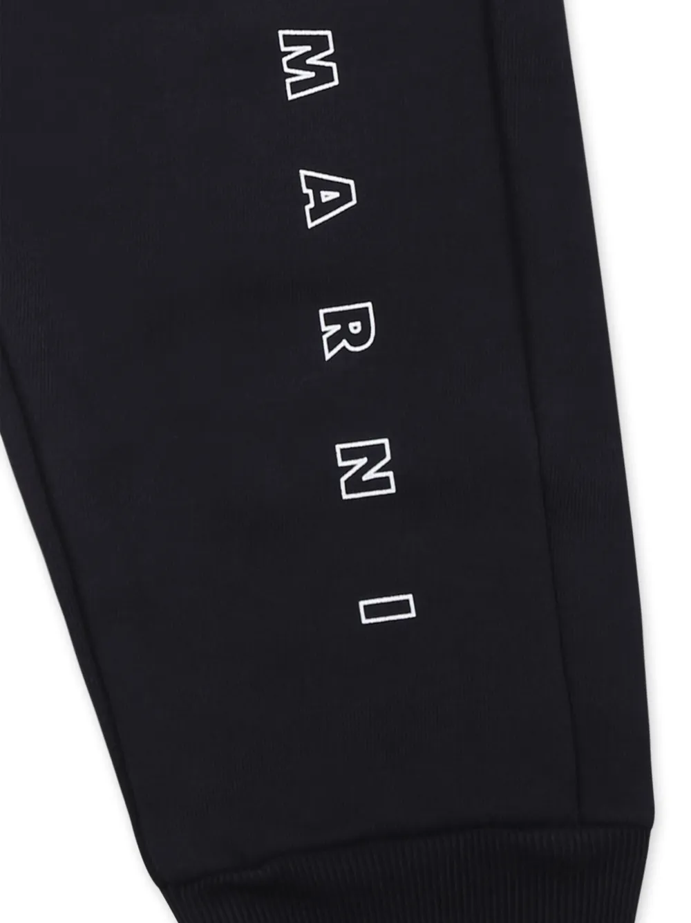 Marni Kids Trainingsbroek met logoprint Blauw