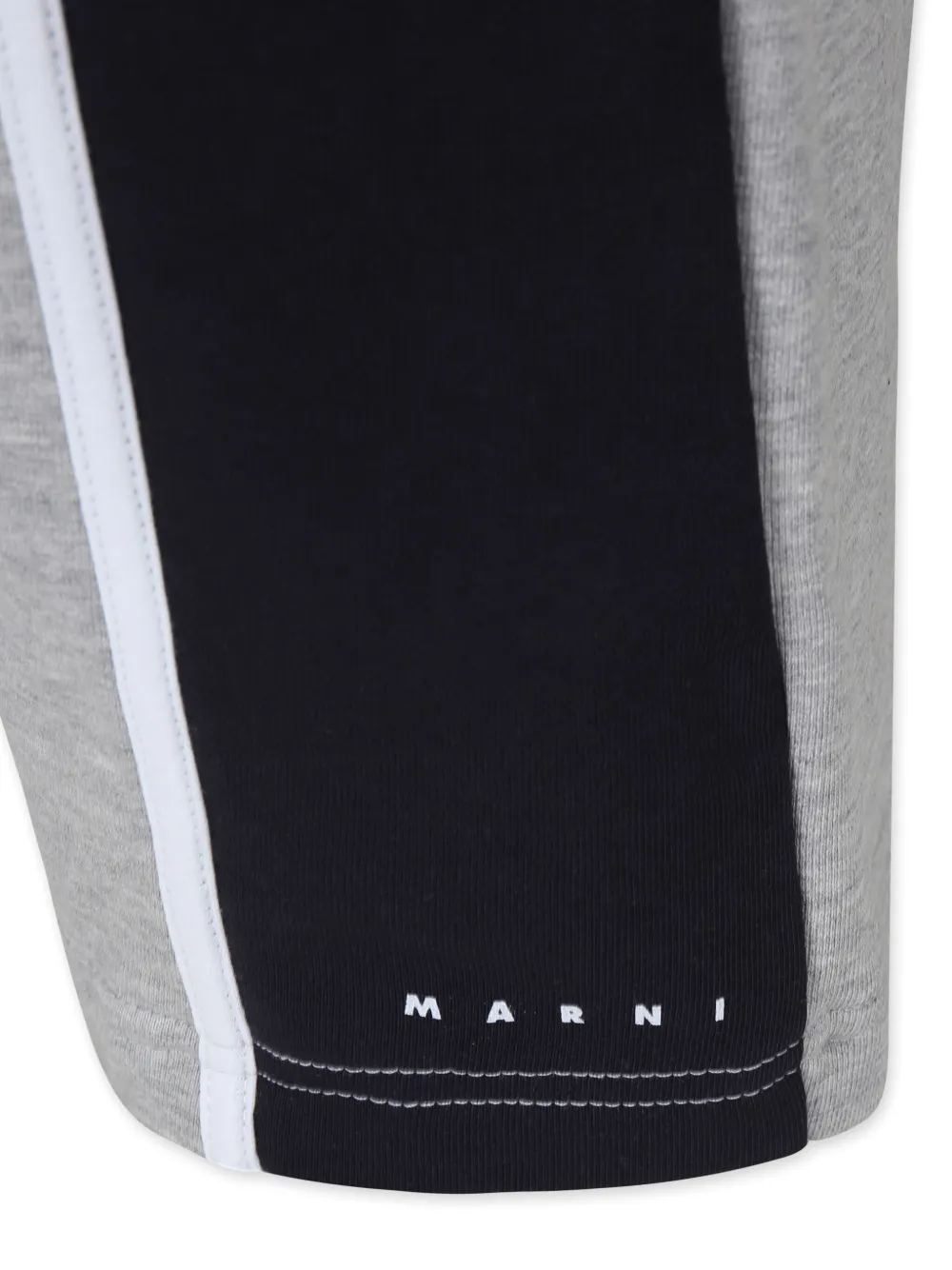 Marni Kids Katoenen trainingsshorts Grijs