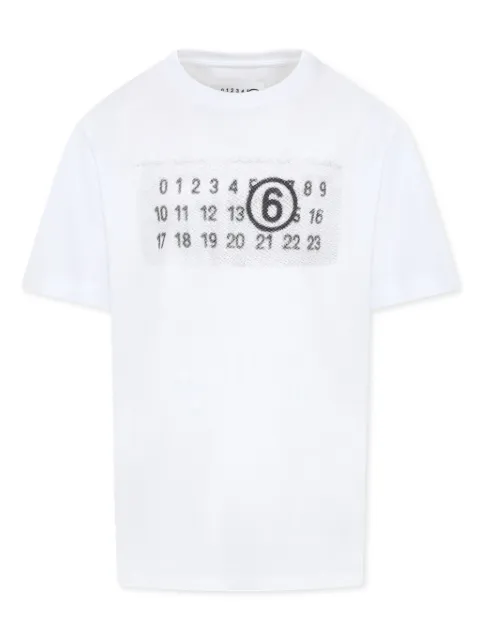 MM6 Maison Margiela Kids プリント Tシャツ