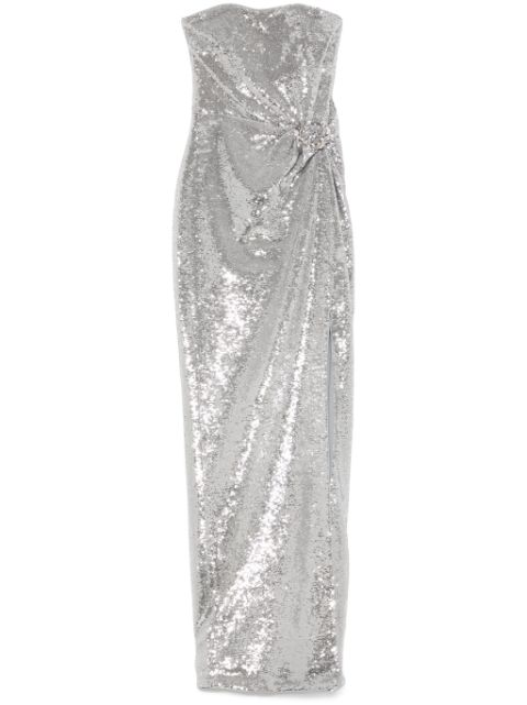 Roland Mouret sequin buckle gown