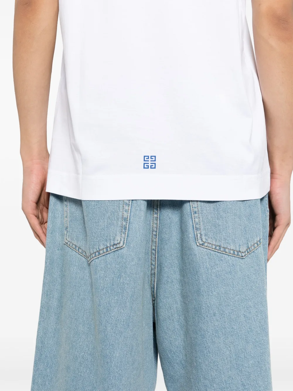 Givenchy T-shirt met grafische print Wit