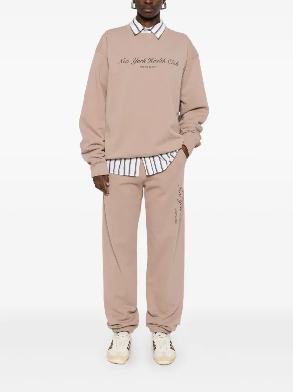 Sporty & Rich NY Health Club スウェットパンツ | ニュートラル 