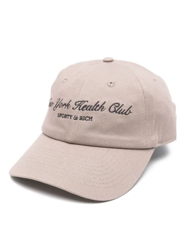 Wellness Club Corduroy Hat - White/Red – Sporty & Rich