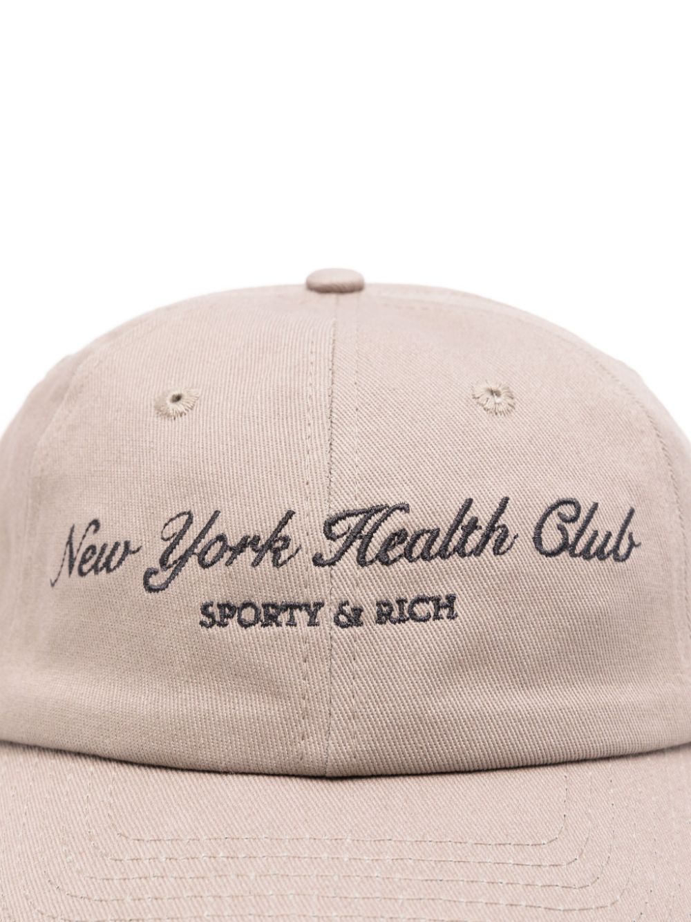 Sporty & Rich NY Health Club cap - Brown