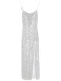 Oséree sequinned maxi dress - Silver