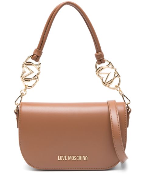 Love Moschino logo-plaque tote bag Women