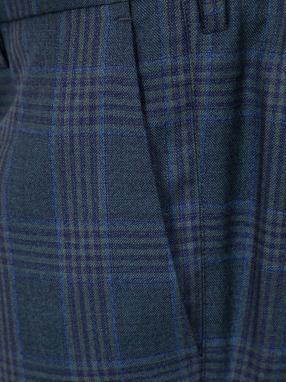 Paul Smith Geruite broek Blauw